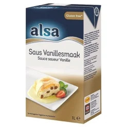 Alsa Vloeibare Vanille Saus 1L