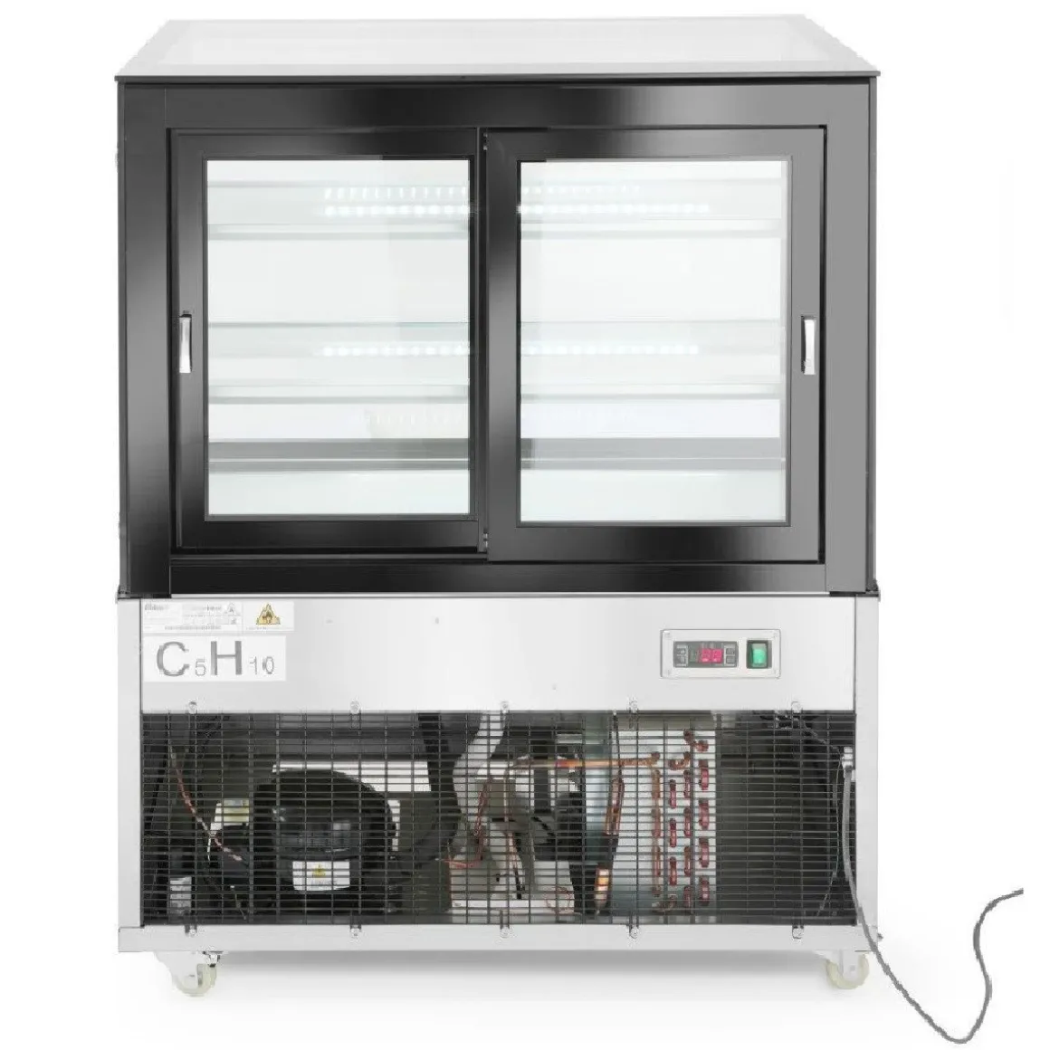 Arktic Koelvitrine met 2 schappen 300 Liter