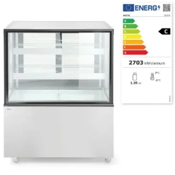 Arktic Koelvitrine met 2 schappen 300 Liter