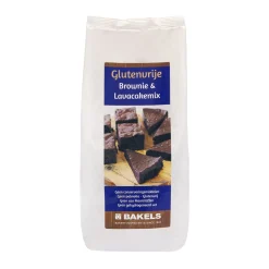 Bakels Brownie & Lavacakemix Glutenvrij 1kg