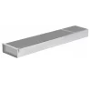 Bakplaat aluminium 3 randen (90º) - 30x20x5cm + Voorzetstuk