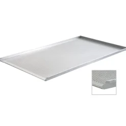 Bakplaat Aluminium Geperforeerd 60x40cm (3 randen 90°)