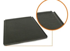Bakplaat PTFE Geperforeerd 60x40cm (open hoeken 45°)