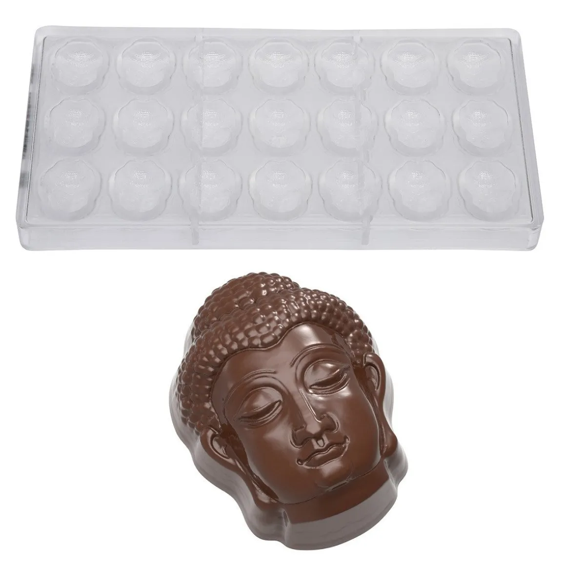 Bonbonvorm Chocolate World Buddha (21) 27x35x19mm