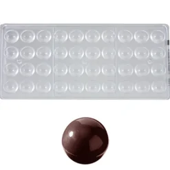 Bonbonvorm Chocolate World Bol (40x) Ø20 mm**