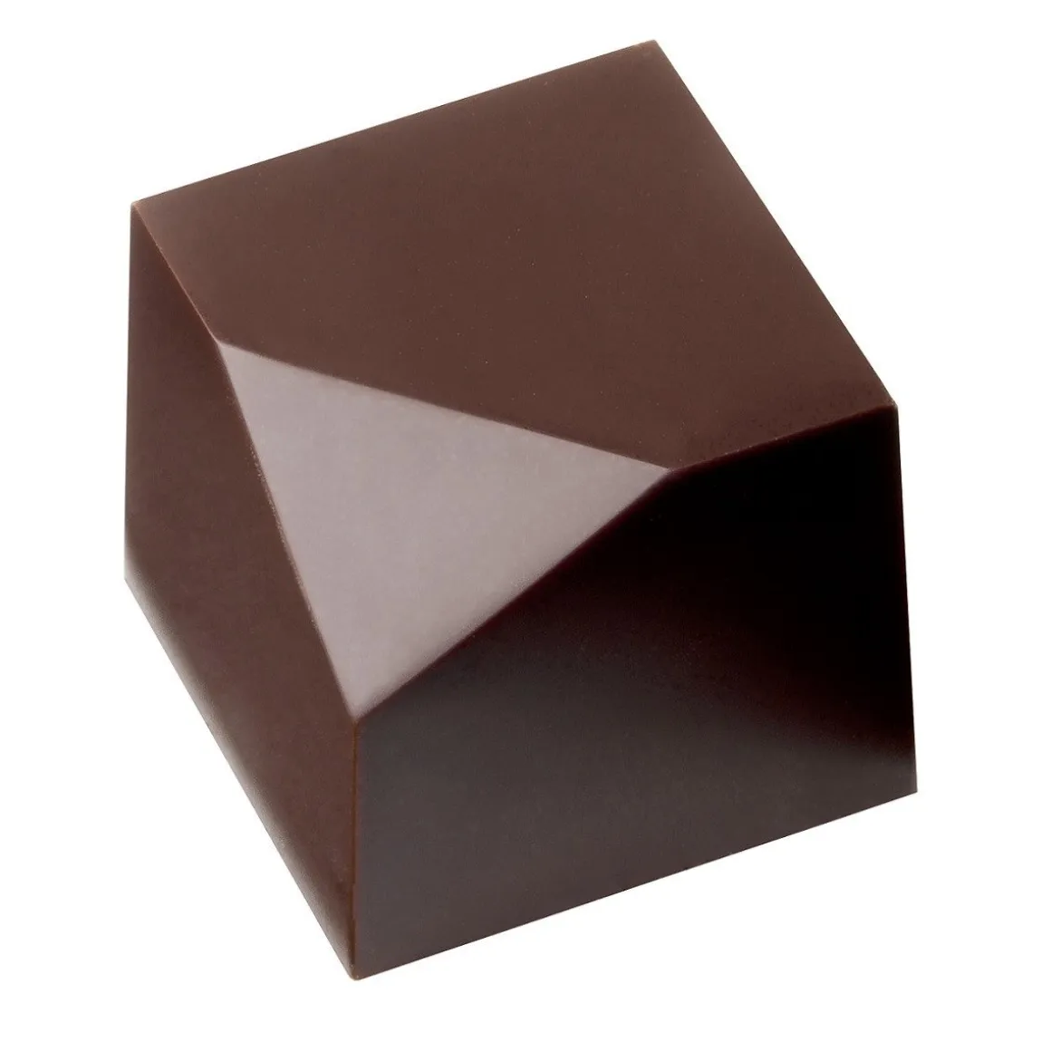 Bonbonvorm Chocolate World Kubus Forgey (24x) 23x20mm