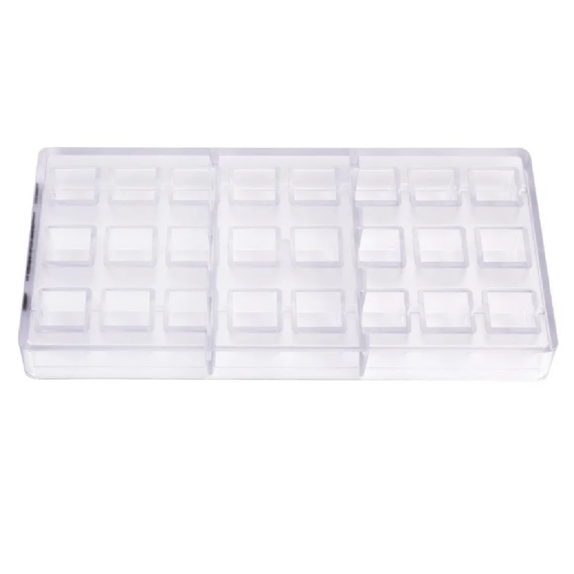 Bonbonvorm Chocolate World Kubus Forgey (24x) 23x20mm