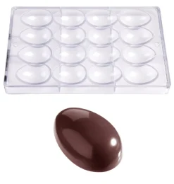 Bonbonvorm Chocolate World Glad Ei (16x) 55x38x19mm