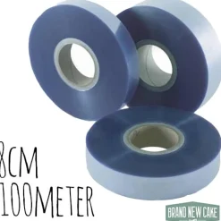 BrandNewCake Acetaatfolie rol 8 cm x 100 m