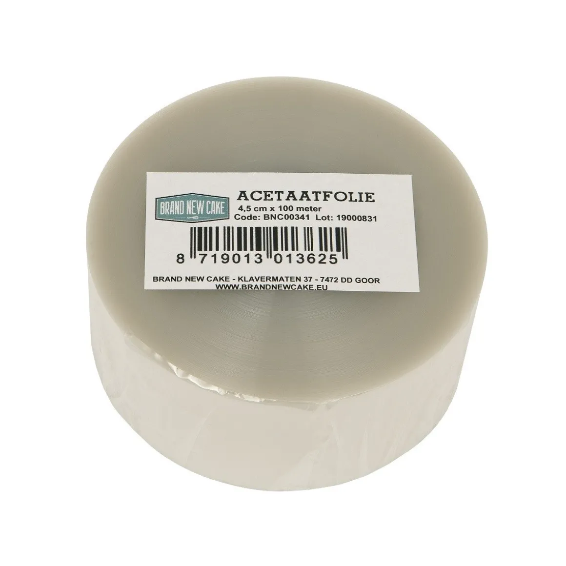 BrandNewCake Acetaatfolie rol 4,5 cm x 100 m