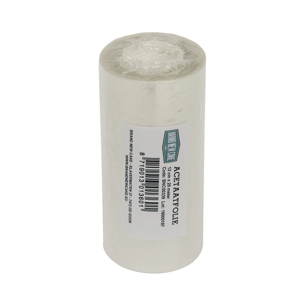 BrandNewCake Acetaatfolie rol 12 cm x 20 m