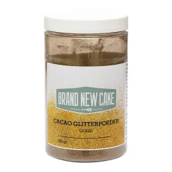 BrandNewCake Cacao Glitterpoeder Goud 150g