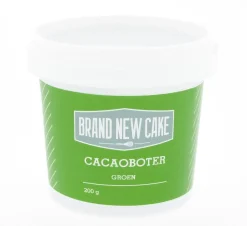 BrandNewCake Cacaoboter gekleurd Groen 200g
