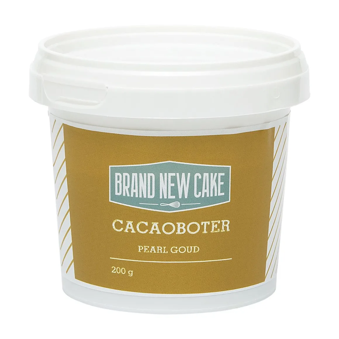 BrandNewCake Cacaoboter gekleurd Pearl Goud 200g