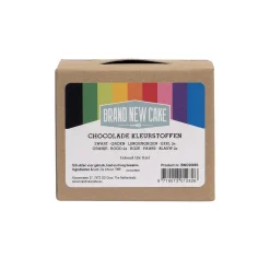 BrandNewCake Chocolade Kleurstof assortiment (12x11ml)