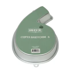 BrandNewCake Cijfer Bakvorm #6