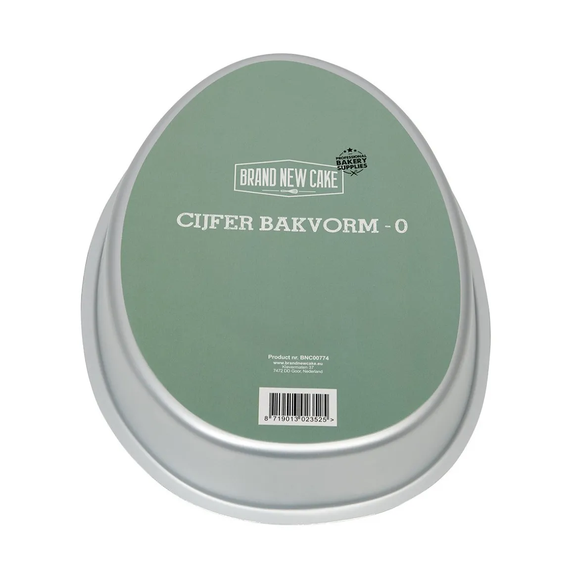BrandNewCake Cijfer Bakvorm #0