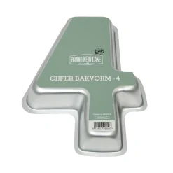BrandNewCake Cijfer Bakvorm #4