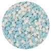 BrandNewCake Confetti Sneeuwvlokken Blauw/Wit 50gr.