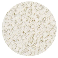 BrandNewCake Confetti Sneeuwvlokken Wit 500gr.