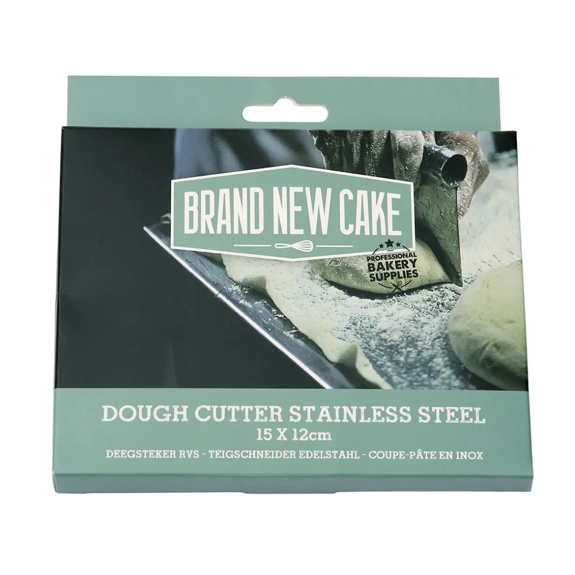 BrandNewCake Deegsteker RVS 15x12cm