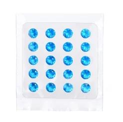 BrandNewCake Eetbare Jelly Diamanten Blauw 20st