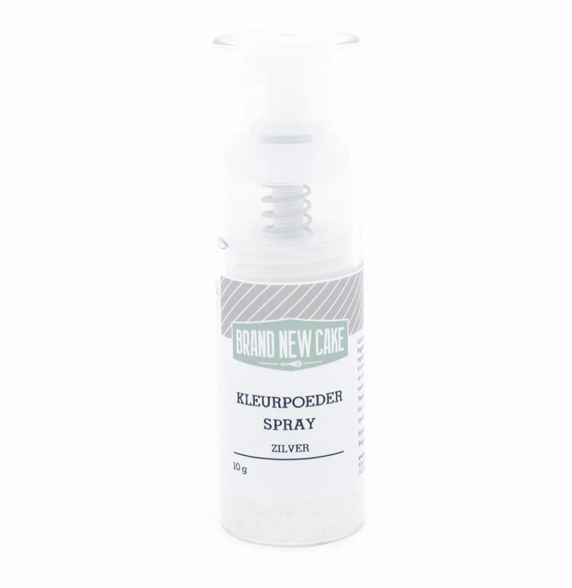 BrandNewCake Kleurpoeder Spray Zilver 10g
