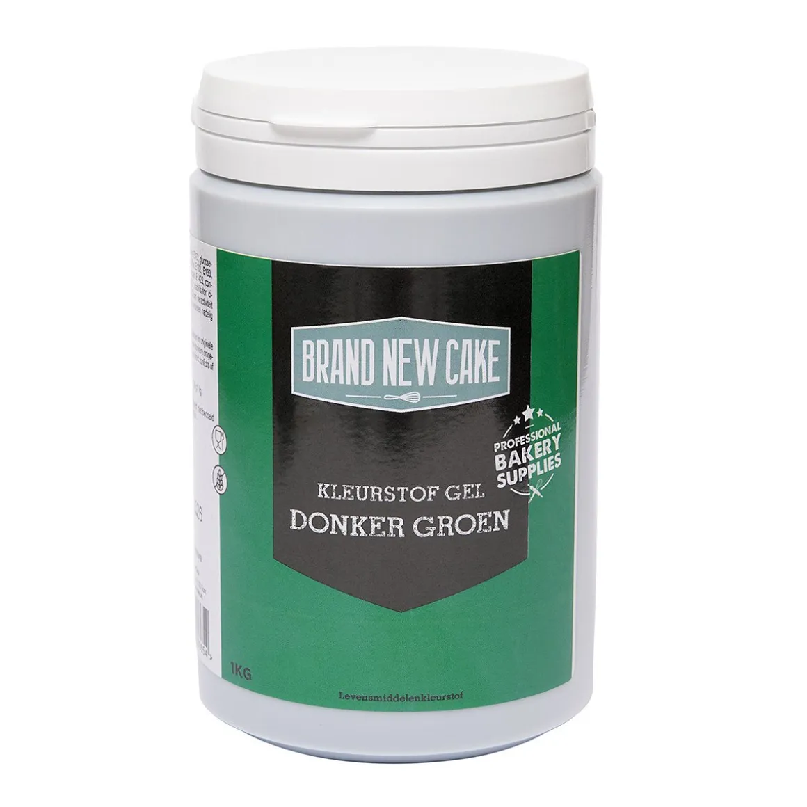 BrandNewCake Kleurstof Gel Donker Groen 1kg