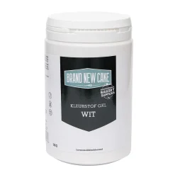 BrandNewCake Kleurstof Gel Wit 1kg