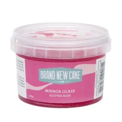 BrandNewCake Mirror Glaze Glitter Roze 300g