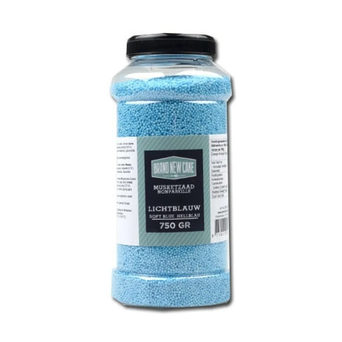 BrandNewCake Musketzaad Licht Blauw 750gr.