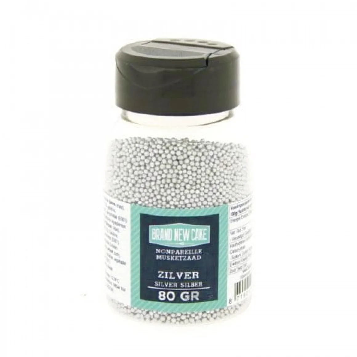 BrandNewCake Musketzaad Zilver 80gr.