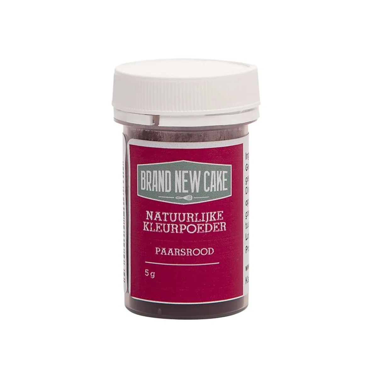 BrandNewCake Natuurlijke Kleurpoeder Paarsrood 5g