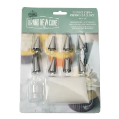 BrandNewCake Spuitmondjes Klein + Spuitzak Set/10
