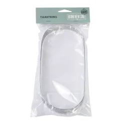 BrandNewCake Taartring RVS Ovaal Geperforeerd 22,5x9x2cm