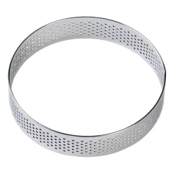BrandNewCake Taartring RVS Geperforeerd Ø9x2cm