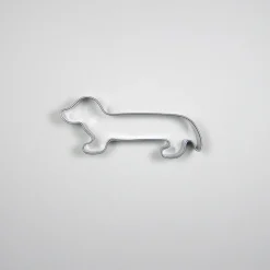 BrandNewCake Uitsteker Hond Teckel RVS 8cm