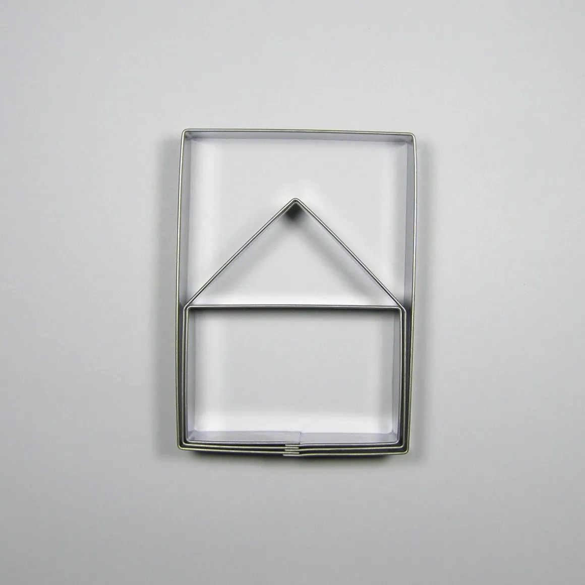 BrandNewCake Uitsteker Huis 3D RVS 9cm