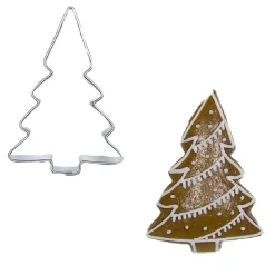 BrandNewCake Uitsteker Kerstboom RVS 6cm