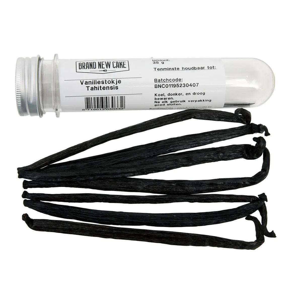 BrandNewCake Vanillestokjes Tahitensis (ca. 35gr)