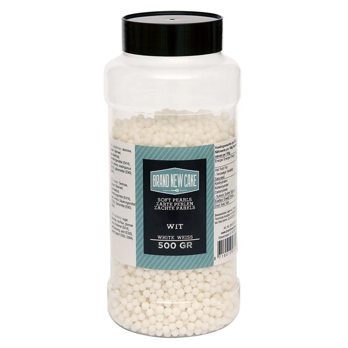 BrandNewCake Zachte Parels Wit 500gr.