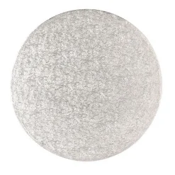 Cakeboard Zilver Rond Ø25cm
