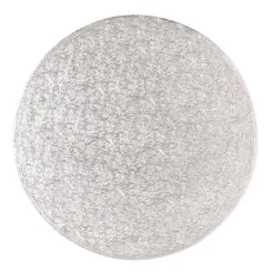 Cakedrum Zilver Rond Ø25cm