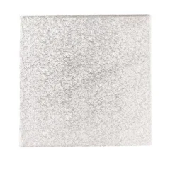 Cakedrum Zilver Vierkant 50,5cm