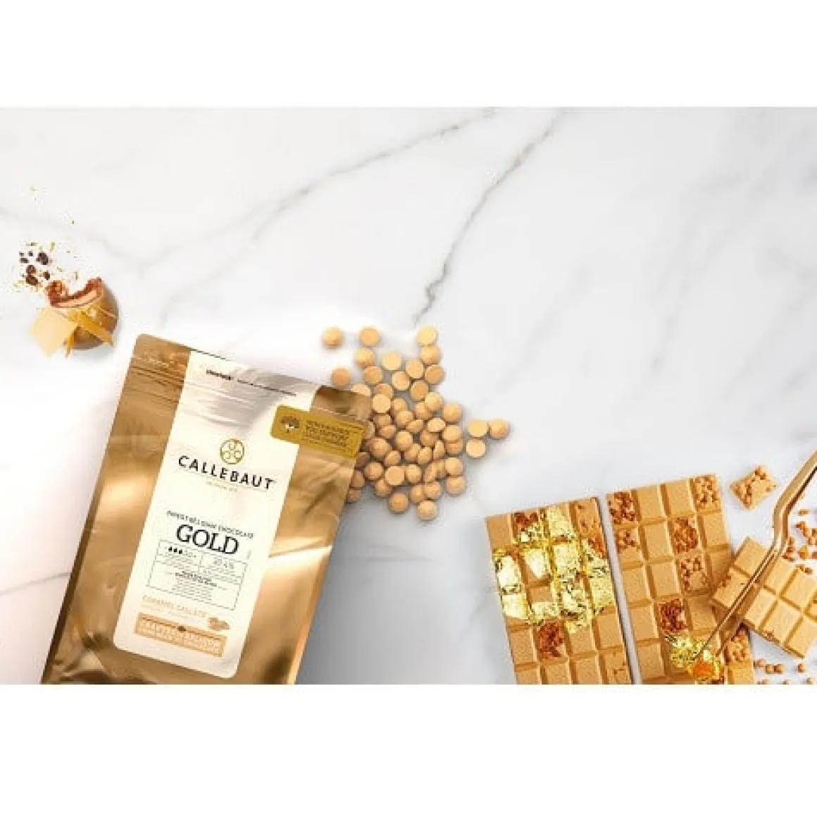Callebaut Chocolade Callets Gold 400g