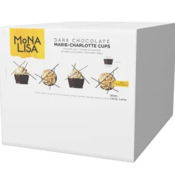 Callebaut Chocoladedecoratie MarieCharlotte Cups Puur 135s**