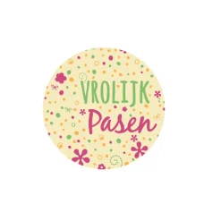 Callebaut Chocoladedecoratie Vrolijk Pasen 252st.