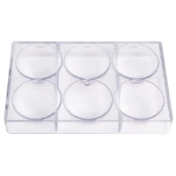 Chocolade Holvorm Chocolate World Halve Bol (6x) Ø80mm