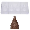 Chocolademal Chocolate World Kerstboom (4x) 90x59x24,5mm