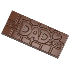 Chocolademal Chocolate World Tablet Best Dad (4x) 118x50mm
